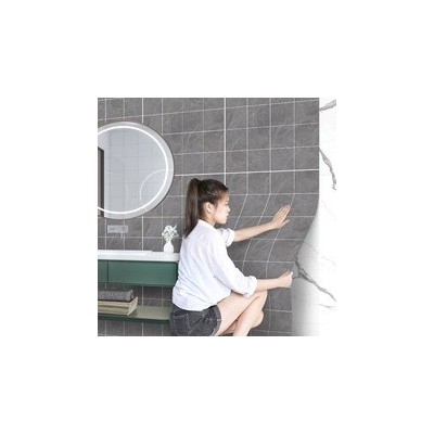 自粘瓷砖浴室防水防潮自粘墙纸厕所台面保护卫生间翻新墙贴