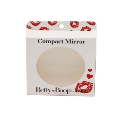 精美化妆镜产品包装盒 透明pet开窗彩盒包装盒彩色纸盒