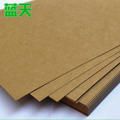 牛皮纸厂家批发 多规格120g牛皮包装纸印刷 A4牛皮卡纸手工折纸图3