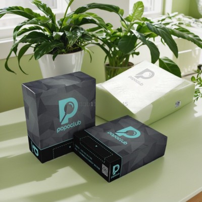 广告盒装纸巾定制230餐巾纸印logo 酒吧纸巾四方盒面巾纸印花纸抽