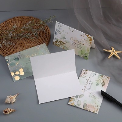 教师节感谢卡定 制生日祝福感恩圣诞节卡片定 做售后卡说明书制作