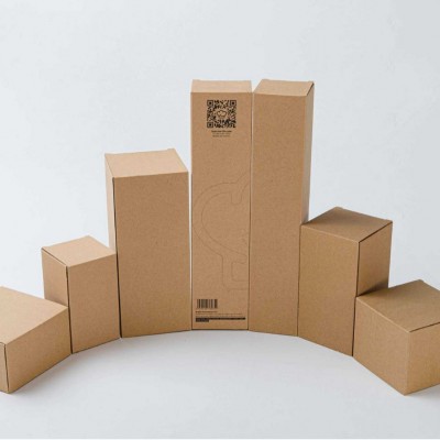 原色现货三层E坑特硬加厚长方形牛皮纸盒瓦楞盒货纸盒包 装陶瓷