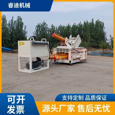 铝合金门窗打包机 卧式废铁桶挤压成型机 液压金属屑压块机 1件