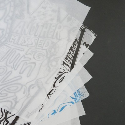 纸厂直营蜡光纸半透明油蜡纸印刷服装鞋箱包用雪梨纸金属防潮薄页