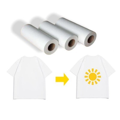 数码印花纸热转印纸 布料印花原纸大卷分切热升华纸厂家批发