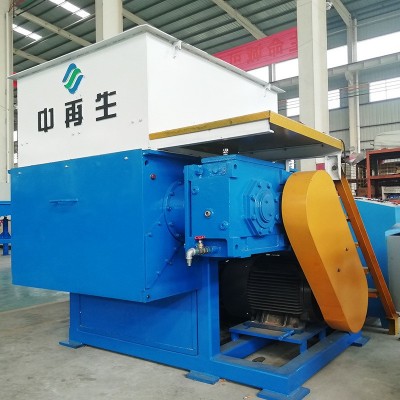 厂家加工定制纸筒塑料木材破碎机 中再生SS-40100橡胶单 轴撕碎机