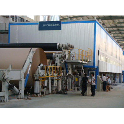 5900mm 500t 高强瓦楞纸 板纸机