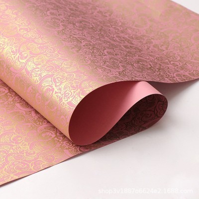 现货和风日式包书纸彩色礼品礼物打包包装纸艺术纸特种纸