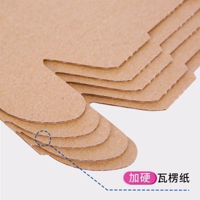 沈鸿纸箱快递特硬t123456邮政飞机盒纸盒包装箱小纸壳盒 子三层厚图2