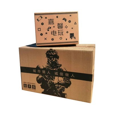 邮政快递盒半高三层五层纸箱批发打包搬家纸箱子包装箱纸盒图3