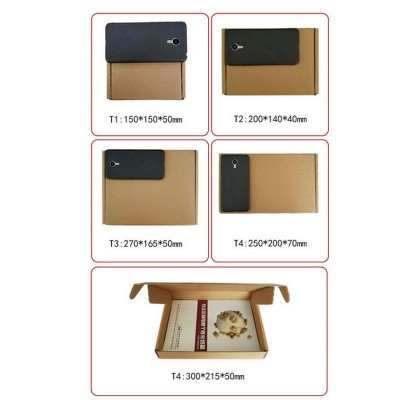 邮政快递盒半高三层五层纸箱批发打包搬家纸箱子包装箱纸盒图2