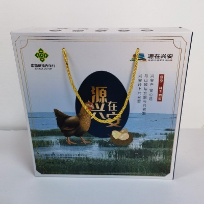 海鲜礼盒定 制干货包装箱土特产蜂蜜礼品包装盒多种工艺可印logo图4