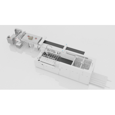 模块化折叠盒裱纸智能生产线（专利产品）