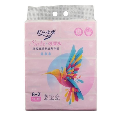 卫生纸餐巾纸面巾纸擦手纸抽厕学生纸巾抽纸整箱批家用实惠装图2