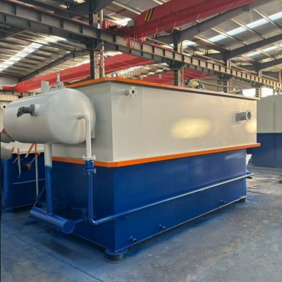 溶气气浮机污水处理设备 农村造纸化工餐饮 气浮机污水处 理设备