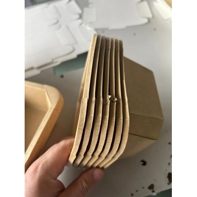 八角纸餐盒机热烫纸盒成型机 船盒 打包盒机 性能高速稳定