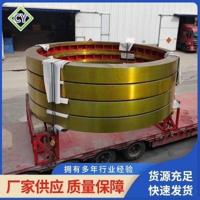 铸钢件滚圈配件 滚筒烘干机回转窑滚圈轮带 球磨机大齿轮 磨齿