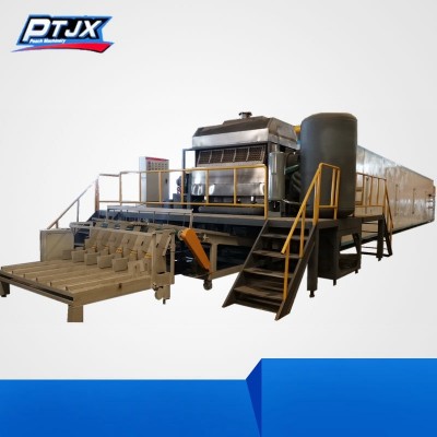 鸡蛋托生产线 全自动蛋托机 蛋托烘干线 多层金属蛋托盘设备