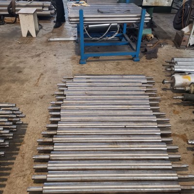 厂家生产工业机械胶辊镀铬辊镜面辊不锈钢托辊铝导辊铁辊规格齐全