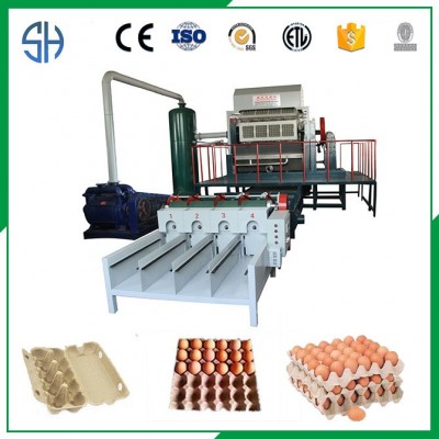 厂家优惠 纸质成型蛋托机 蛋托设备 纸浆制蛋托