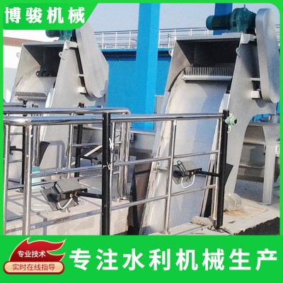 厂家直供机械格栅 不锈钢回转式机械格栅 污水处理捞渣设备