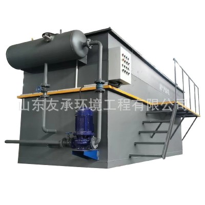 一体化溶气气浮机设备 造纸污水处理 渣体含水率低 固液分离