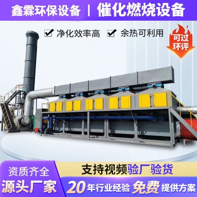 RCO催化燃烧设备沸石转轮吸附浓缩活性炭吸附脱附RCO催化 燃烧设备