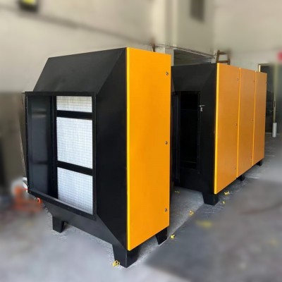 可定制活性炭吸附箱抽屉式蜂窝活性炭上进料下卸料柱状活性炭设备