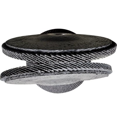 125/150/180煅烧百叶片不锈钢金属磨光片抛光片百叶轮砂布轮