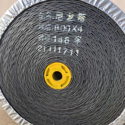 凸人字花纹黑色橡胶输送带 EP100型10兆帕