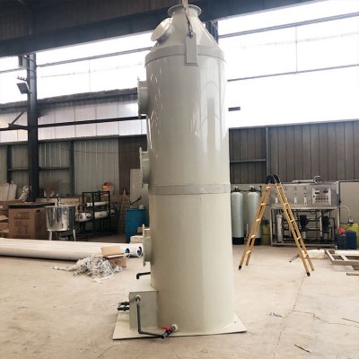 定制PP喷淋塔除尘除臭设备喷淋洗涤塔空气净化设备废气处理设备