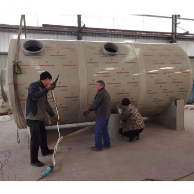 塑料废气处理喷淋塔设备活性炭吸附喷淋设备耐酸碱酸废气处理设备