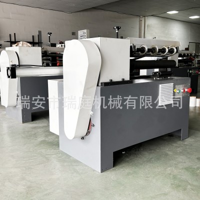 多刀自动切管机 无纺布纸管塑料分切机 气动切割纸管切割机