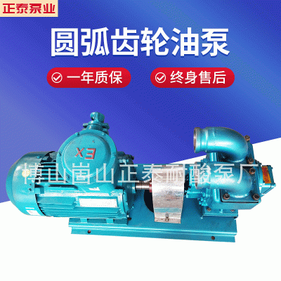 YHCB圆弧齿轮油泵 汽油卸车泵 柴油卸车泵 流动式卸油齿轮泵