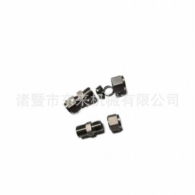 316不锈钢对丝 加厚对丝接头 双外丝 304直接头 不锈钢变径接头