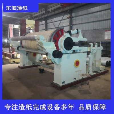 厂家供应水平气动卷纸机售后无忧不停机收卷造纸机厂家直销