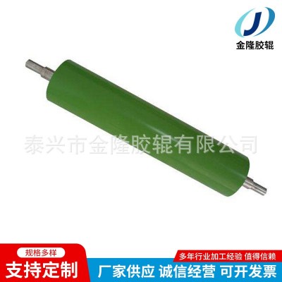厂家定.制硅胶辊 三元乙丙胶辊镜面辊 包胶滚筒聚氨酯胶辊