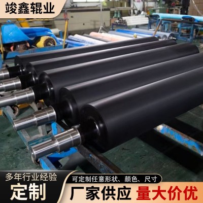 定制胶辊工业包胶橡胶辊丁晴橡胶机械设备用输送辊硅胶工业定制