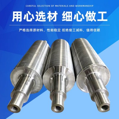 冷却滚托辊传送带输送机不锈钢滚筒输送带线滚轴滚轮圆筒双轴承