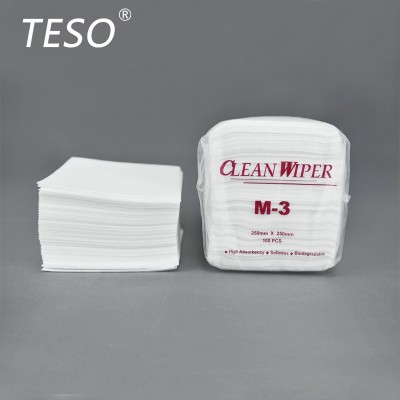 m-3无尘纸擦拭纸系列 工业去油污吸油吸水清洁灰尘防静 电无尘纸