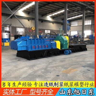 双螺旋搓磨分丝机边角料纤维分离搓丝机 旭日东制浆设备竹片木片