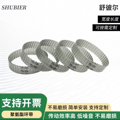新款T5-225环带 聚氨酯pu同步带耐腐蚀工业传动带聚氨酯环带批发