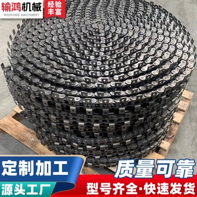 定制不锈钢工业链条单双排机械异链锰钢链耐高温耐磨不锈钢起重链