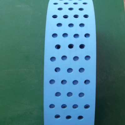 膜切机进纸带 1400*120*4 纸箱打孔传送带 贴面机吸风带