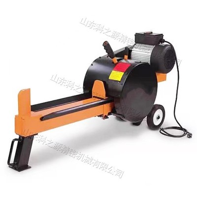 小型家用劈柴机 液压烧烤用劈木材机 造纸业木浆加工备料机械