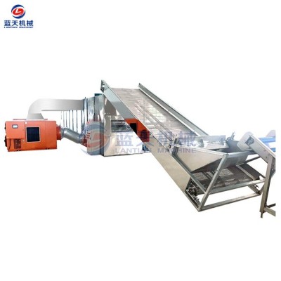 松树皮烘干机 网带式松麟赤松皮脱水干燥机 全自动赤龙鳞烘干设备