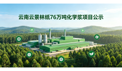 云景林纸新建年产50万吨漂白化学浆生产线