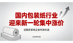 新一轮纸企调价函袭来 局部地区涨势汹汹