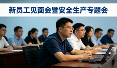 亚太森博生活纸事业部开展新员工见面会暨安全生产专题会