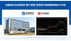 仙鹤股份主体信用及“鹤21转债”信用获中诚信国际维持AA评级